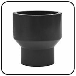Luva de redução soldável - PVC-U (50mm x 32mm) - 1691 - GOTA CERTA IRRIGAÇÃO