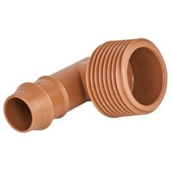 Joelho adaptador ¾” M x Ø 17mm - 1483 - GOTA CERTA IRRIGAÇÃO
