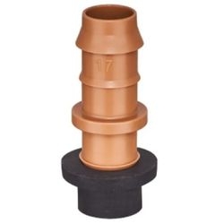 Conector inicial Ø17mm com chula - 757 - GOTA CERTA IRRIGAÇÃO