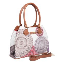 Bolsa Feminina Estilo Pasta de Ombro Social Estamp... - GOUVEIA COSTA