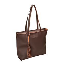 Bolsa Sacola Elisa Super espaçosa Café - 45680-GC - GOUVEIA COSTA