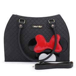 Bolsa Feminina Estilo Pasta de Ombro Social Minnie... - GOUVEIA COSTA