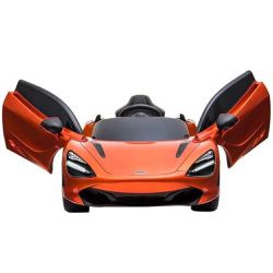 Carrinho Elétrico McLaren 720S Laranja 12v - GREGÓRIO PATINETES