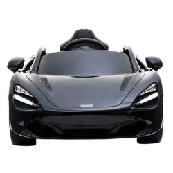 Carrinho Elétrico McLaren 720S Preta 12v - GREGÓRIO PATINETES