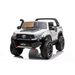 Carrinho Elétrico Infantil Toyota Hilux 24v Branco - GREGÓRIO PATINETES