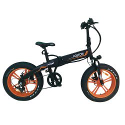 E-Bike Foston P-200 500W - Preto - GREGÓRIO PATINETES