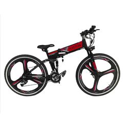 E-Bike Foston P-296 M 350W - Vermelho - GREGÓRIO PATINETES