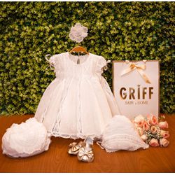 Vestido Renda Renascença - 9251 - GRIFF BABY