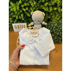 Body Bordado Pedro - 12057- - GRIFF BABY