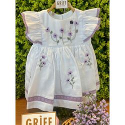 Vestido Jardim Festa - 12102 - GRIFF BABY