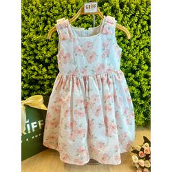 Vestido Floral Voil - 12180 - GRIFF BABY