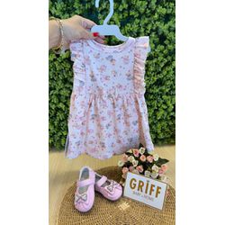 Body Vestido Aurora - 12275/12276/12277/12278 - GRIFF BABY