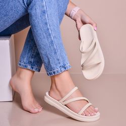 Papete Injetada Micro Off White - 1316 - GRINGA STORE