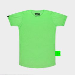 CAMISETA LONGLINE SUX BASIC VERDE - Growing Up Sux