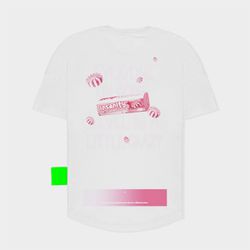 CAMISETA OVERSIZED SUX BRANCA CANDY - Growing Up Sux