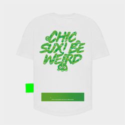 CAMISETA OVERSIZED SUX BRANCA WEIRD - Growing Up Sux