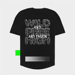CAMISETA OVERSIZED SUX PRETA WILD - Growing Up Sux