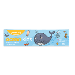 Gel Dental Infantil Ocean Kids Tutti Frutti 50g - PDHB INDUSTRIA COMERCIO IMPORTACAO E EXPORTACAO LTDA
