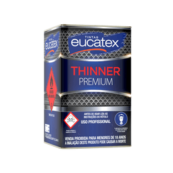 EUCATEX THINNER 9800 18L P/ LACA - 00316 - GS Tintas
