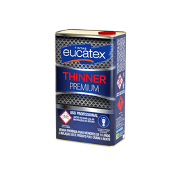 EUCATEX THINNER 9800 5L P/ LACA - 00317 - GS Tintas