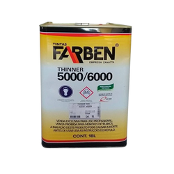 FARBEN THINNER 5000 18L - 01683 - GS Tintas