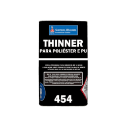 SHERWINWILLIAMS THINNER P/ PU TH454 5L - 01999 - GS Tintas