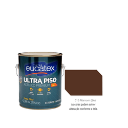 EUCATEX ULTRA PISO ACRI PRE MARROM 3,6L - 01641 - GS Tintas