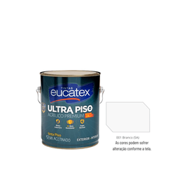 EUCATEX ULTRA PISO ACRI PRE BRANCO 3,6L - 01626 - GS Tintas