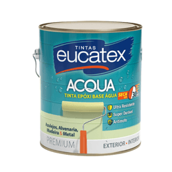 EUCATEX EPOXI BASE AGUA BRANCO 900ML - 01501 - GS Tintas
