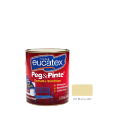 EUCATEX PEG & PINTE ESM BRIL MARFIM 900ML - 02458 - GS Tintas