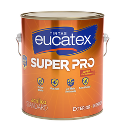 EUCATEX SUPER PRO ACR BRANCO 3,6L - 02732 - GS Tintas