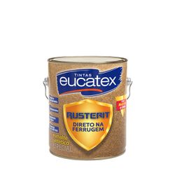 EUCATEX RUSTERIT PRETO 900ML - 02528 - GS Tintas
