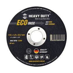 HEAVY DUTY DISCO CORTE ECOINOX 7P 177,8X1,6X22,2MM... - GS Tintas