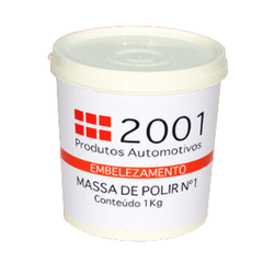 2001 MASSA DE POLIR N1 1KG - 00973 - GS Tintas