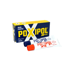 POXIPOL CINZA 10MIN 21G - 00518 - GS Tintas
