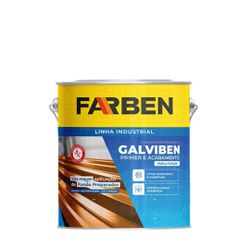 FARBEN GALVIBEN ACR DF PRETO FOSCO 900ML - 02862 - GS Tintas