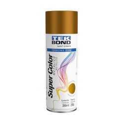 TEKBOND SPRAY METALICO DOURADO 350ML/250G - 02186 - GS Tintas