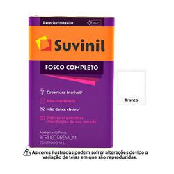 SUVINIL FOSCO COMPLETO BRANCO 18L - 00877 - GS Tintas