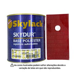 SKYLACK BP VERMELHO FOGO MET RENAULT 00 900ML - 00... - GS Tintas