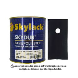 SKYLACK BP PRETO VULCANO 99/16 FIAT 900ML - 00706 - GS Tintas