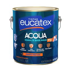 EUCATEX ACQUA ESM.BASE AGUA BRANCO BRILHANTE 3,6L ... - GS Tintas