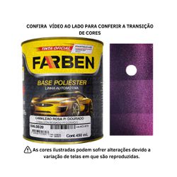 FARBEN CAMALEÃO ROSA P/ DOURADO 450ML BP - 02905 - GS Tintas