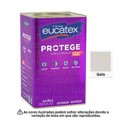 EUCATEX PROTEGE ACR FOSCO PREMIUM GELO 18L - 01590 - GS Tintas