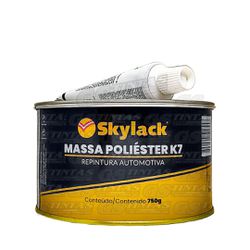 SKYLACK MASSA POLIESTER K7 KIT 750G - 02109 - GS Tintas