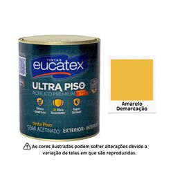 EUCATEX ULTRA PISO ACRI PRE AMARELO DEMARCACAO 900... - GS Tintas