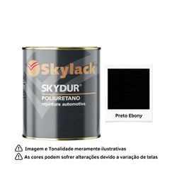 SKYLACK PU PRETO FOSCO ESPECIAL 675ML - 02122 - GS Tintas