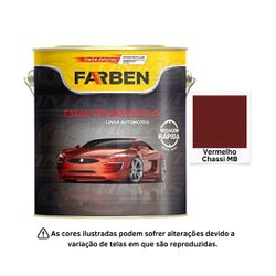FARBEN ESM SINTETICO VERMELHO CH MB 3,6L - 03075 - GS Tintas
