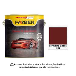 FARBEN ESM SINTETICO VERMELHO CH MB 900ML - 03074 - GS Tintas