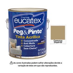 EUCATEX PEG & PINTE TINTA ACR CAMURÇA IMPERIAL 3,6... - GS Tintas
