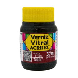 ACRILEX VERNIZ VITRAL 37ML VERMELHO FOGO - 03139 - GS Tintas